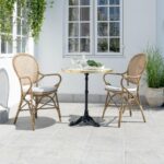 chaises rossini avec accoudoirs pour le jardin