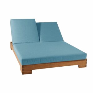 Lit haut de gamme pour le jardin en bois massif