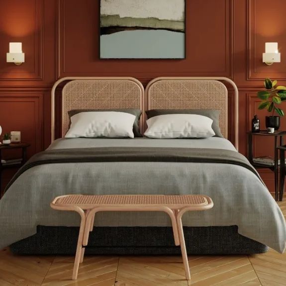 Chambre en rotin et cannage par Orchid Edition
