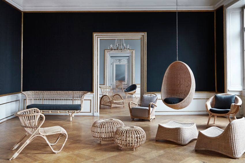 Meubles en rotin naturel design par Sika design