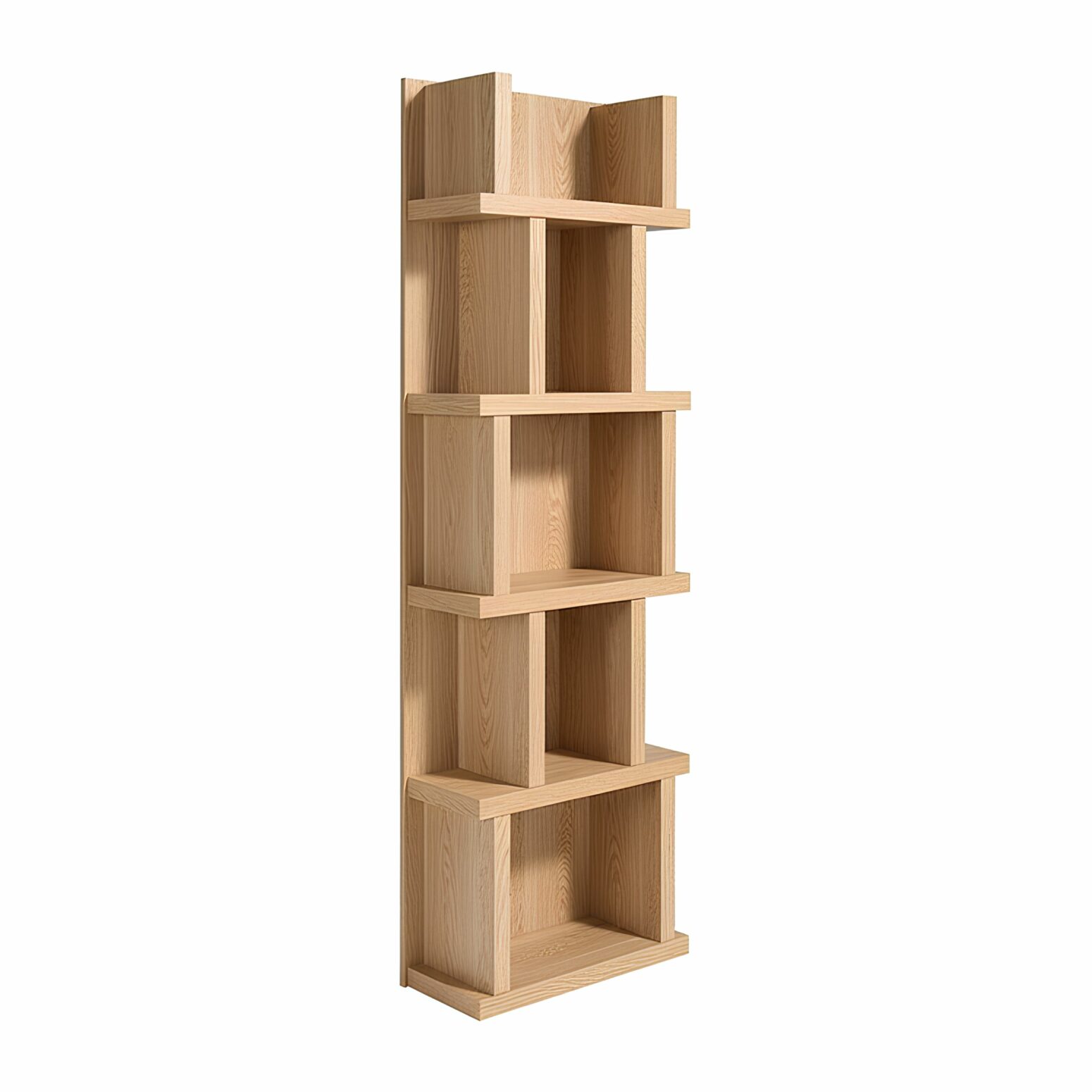 Bibliothèque design 190 cm déstructurée