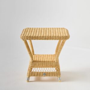 Table de salon de jardin résine naturelle Biarritz