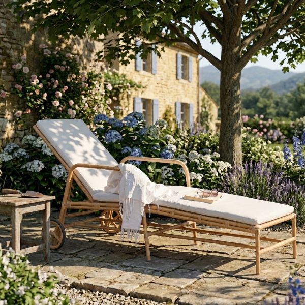 Transat haut de gamme en aluminium avec roulettes