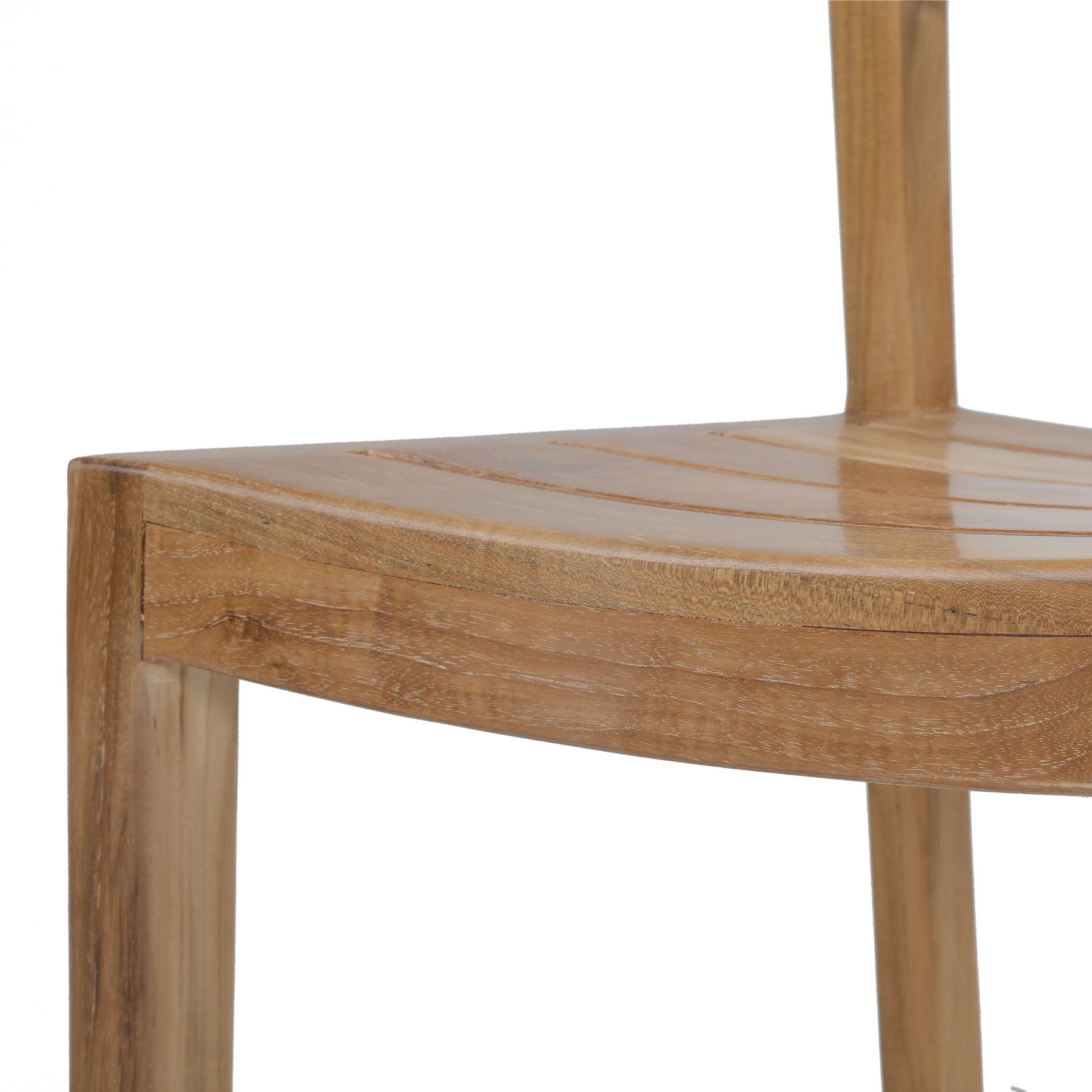 Assise chaise de jardin en teck massif Imu