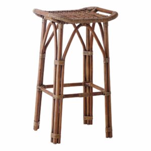 Tabouret de bar en rotin design Salsa